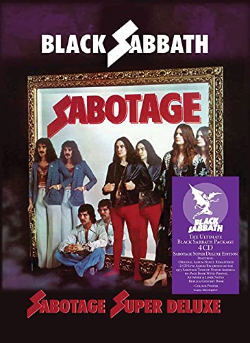 邦楽 Black Sabbath SabotageSuperDeluxeEdition Black Sabbath - Sabotage (Super Deluxe 4CD Box Set) - Amazon